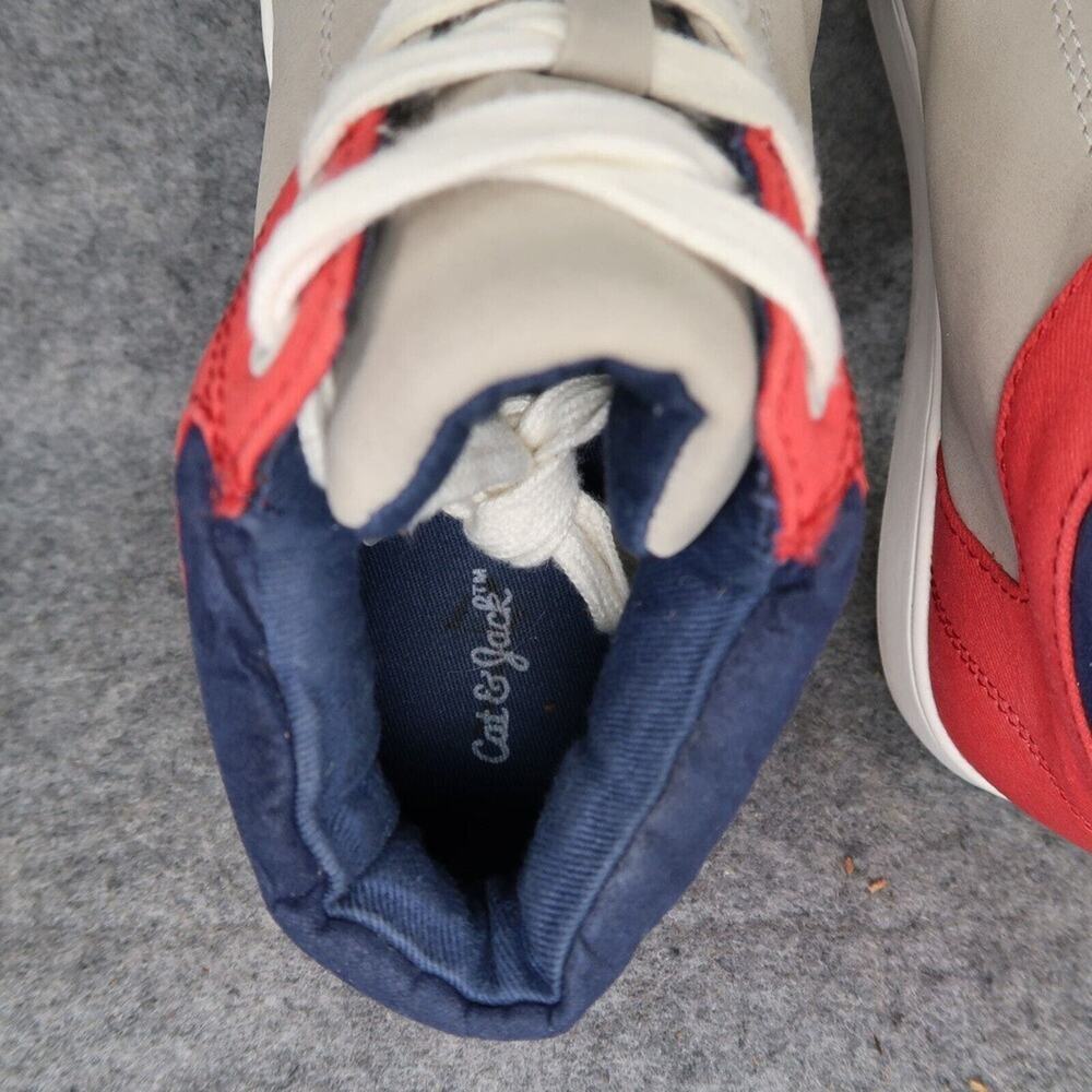 Cat & Jack Shoes Kids 4 Sneakers High Top Casual Comfort Active School Lace Up - Picture 8 of 15